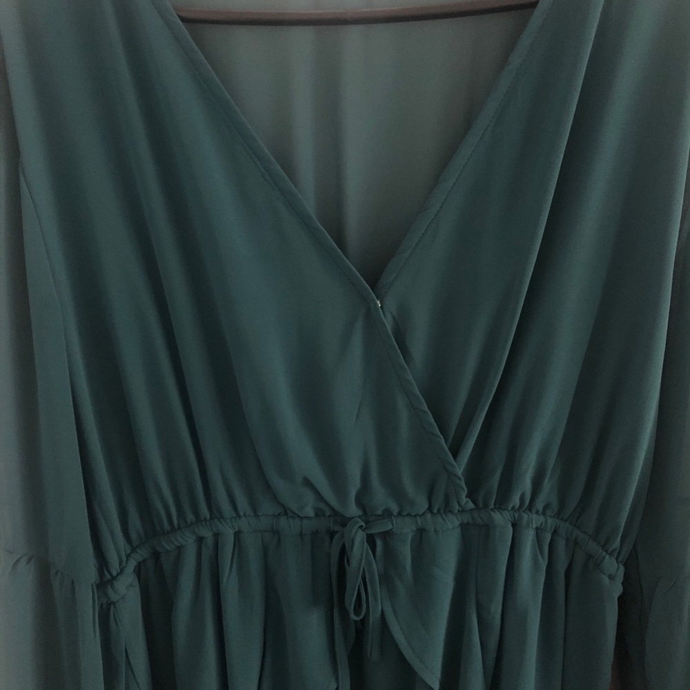 🔥 price drop - Dark Teal/Green dress, New without tags size 16 - Picture 6 of 10